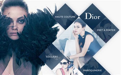 Dior website copyright